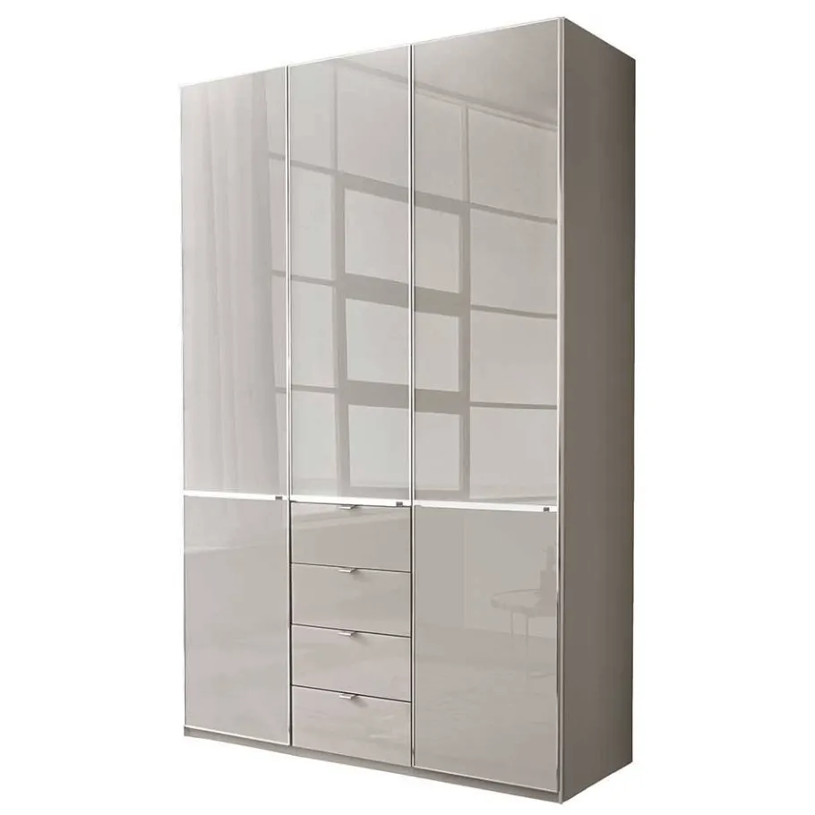 Outlet 149 cm breiter Kleiderschrank kombiniert - Nucina Kleiderschränke