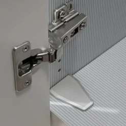 Hot 100 cm breiter Schlafzimmerschrank in Hellgrau - Nucina Kleiderschränke|Schränke