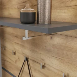 Clearance 246 cm breites Flurmöbel Set modern - Orsecca (fünfteilig) Garderoben