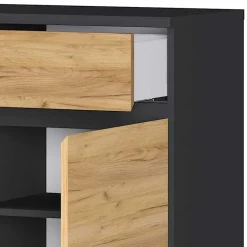 Clearance 246 cm breites Flurmöbel Set modern - Orsecca (fünfteilig) Garderoben