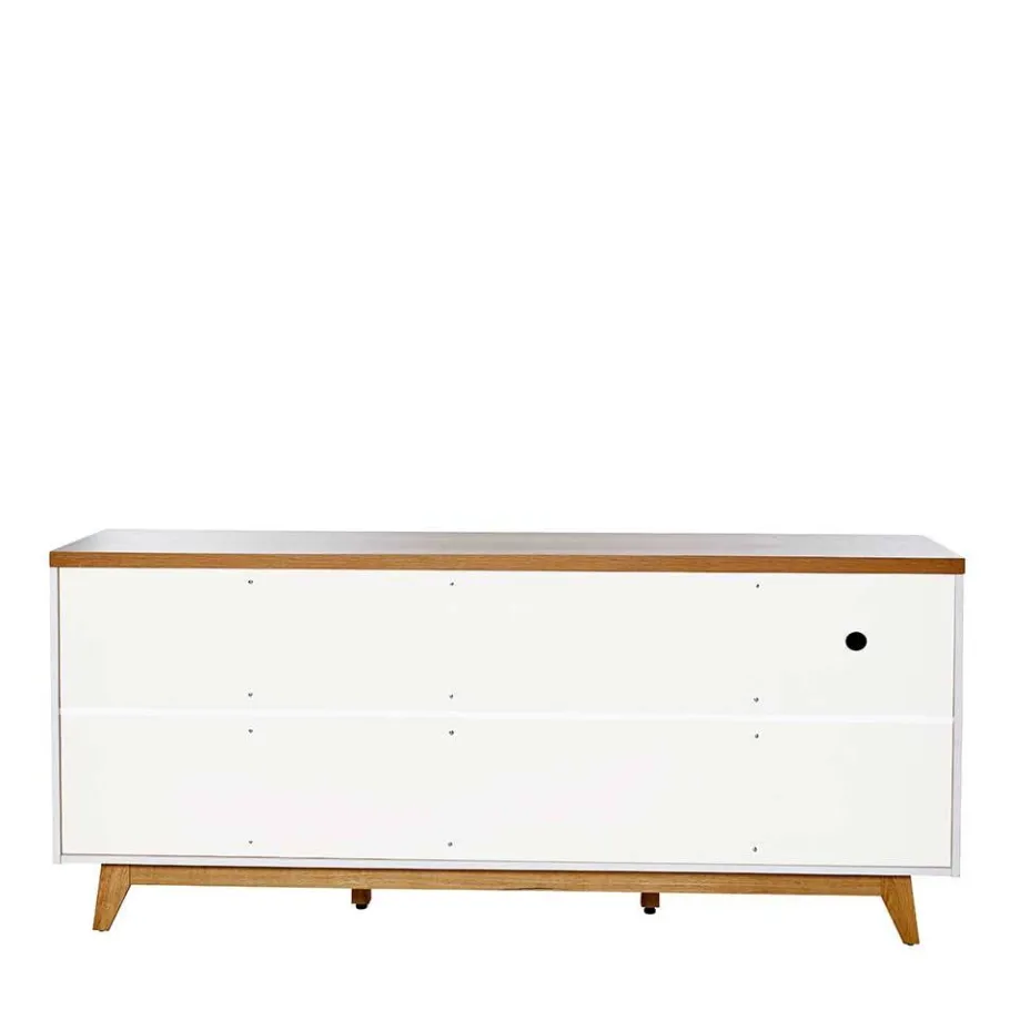 Sale 180 cm breites Sideboard in Weiß - Xuana Tv & Hifi-Möbel