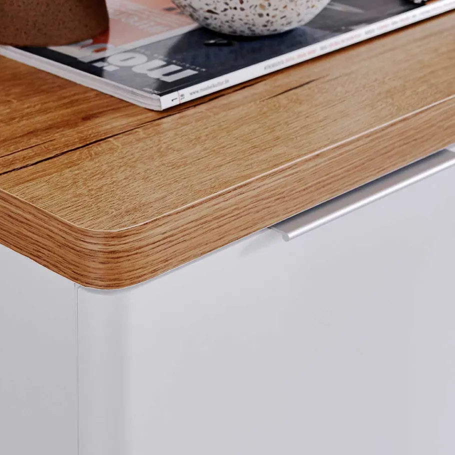 Sale 180 cm breites Sideboard in Weiß - Xuana Tv & Hifi-Möbel