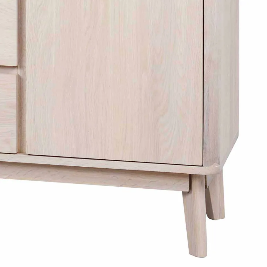 152 cm breites Sideboard in White Wash - Navassa Sideboards