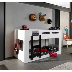 Clearance 121 cm hohes Kinderbett mit Spielbereich - Kiko Betten