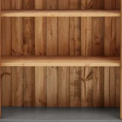 Sale 202 cm hohes Landhaus Bücherregal zweifarbig - Eshelas Regale