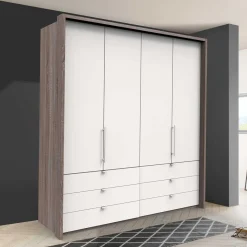 New 200 cm Kombi Kleiderschrank mit 58 cm Tiefe - Tivierto Kleiderschränke