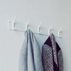 5 Haken Garderobenleiste aus Stahl - Malinsia Garderoben