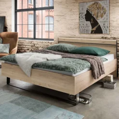 Clearance 4 LĂ€ngen Doppelbett mit Beleuchtung LED - Licruva II Betten