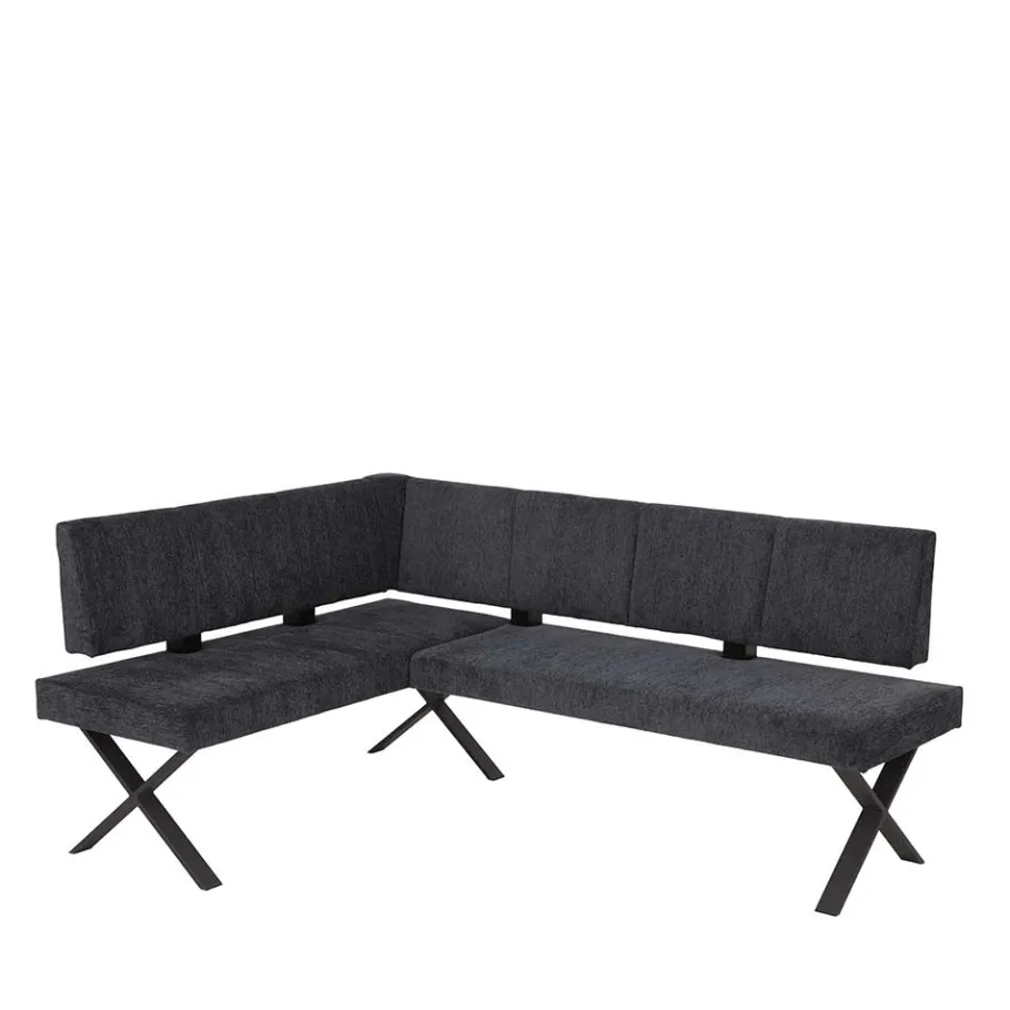 Best 3 Personen Eckbank in Anthrazit - Pricenta Sitzbank