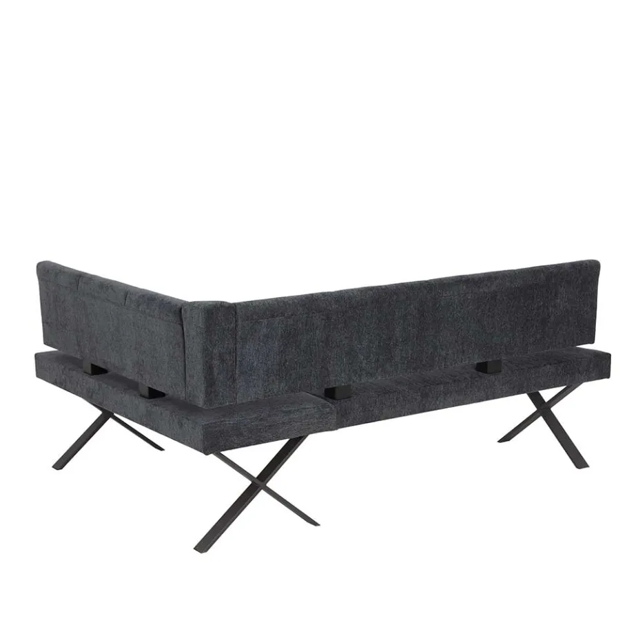 Best 3 Personen Eckbank in Anthrazit - Pricenta Sitzbank