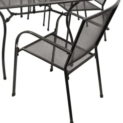 Best 6 Personen Gartentischgruppe Set - Tyago (siebenteilig) Sitzgruppe