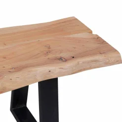 Sale Akazie Holzbank Lussina mit Baumkante Sitzbank