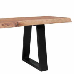 Sale Akazie Holzbank Lussina mit Baumkante Sitzbank