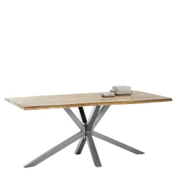 Discount Akazie Tisch fürs Esszimmer mit Baumkante - Symonya Tische