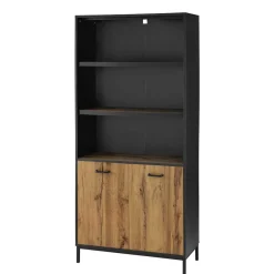 Clearance Aktenregal in Wildeiche Optik - Gunnar Regale