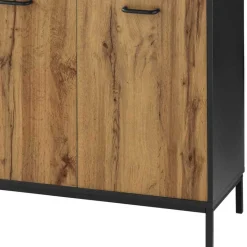 Clearance Aktenregal in Wildeiche Optik - Gunnar Regale