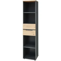 Clearance Aktenregal mit vier Fächern & zwei Schubladen - Kuetra Regale