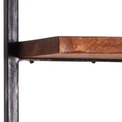 Clearance Altmetall Loft Wandregal mit 2 Holzböden - Mendoza Regale