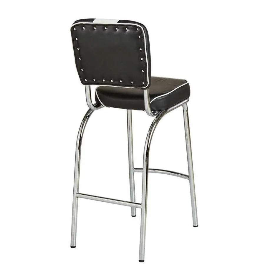 American Diner Bartisch Set Barataria mit 4 Stühlen (fünfteilig) Sitzgruppe