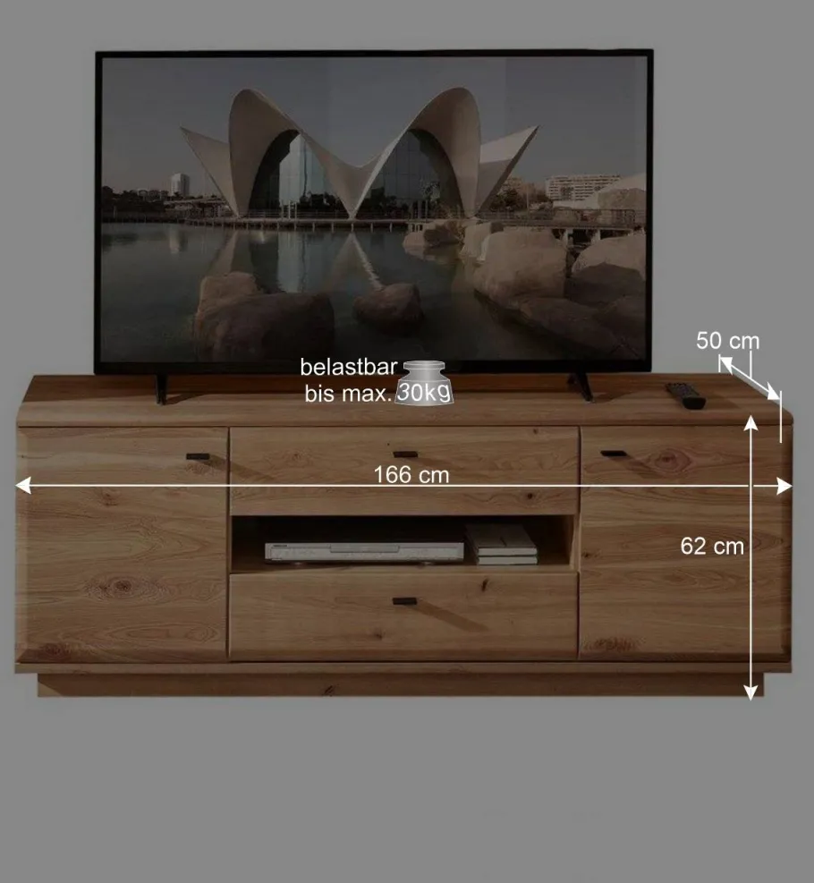 Best Anbauwand Möbel Kombination modern - Cassna (dreiteilig) Wohnwände