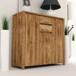 Best Anrichte Nadalia aus Wildeiche Massivholz Kommoden|Sideboards