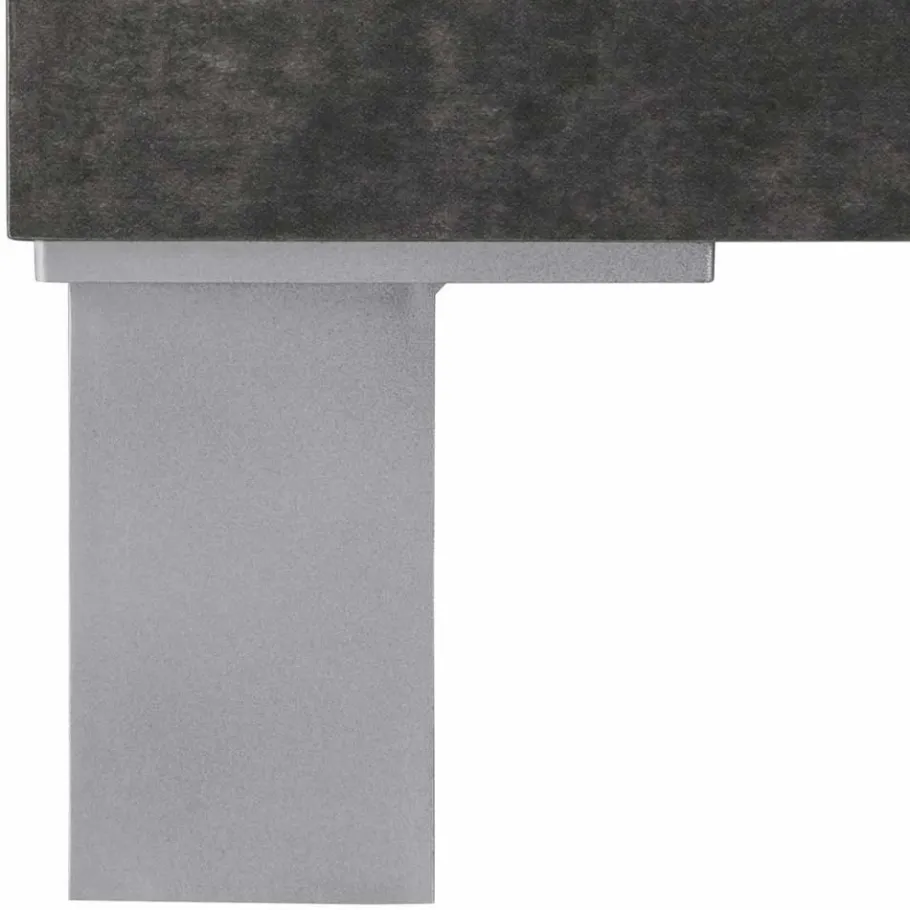 Arbeitsplatz Eckschreibtisch mit Regal zweifarbig - Zucarella Tische