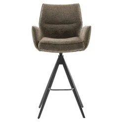 Armlehnen-Barstühle mit Taschenfederkern - Cizio (2er Set) Hocker