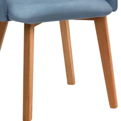 Armlehnenstuhl in Hellblau - Nenna Stühle