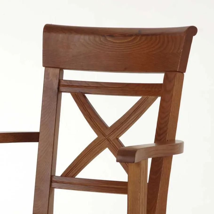 Armlehnstuhl Bistrita in Bernsteinfarben (2er Set) Stühle