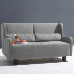 Clearance Ausziehsofa in Grau Stoff - Vergoma Betten|Sofas