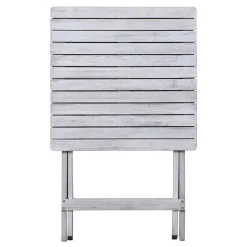 Balkon Sitzgruppe in Grey Wash - Paisly (dreiteilig) Sitzgruppe