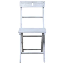 Balkon Sitzgruppe in Grey Wash - Paisly (dreiteilig) Sitzgruppe