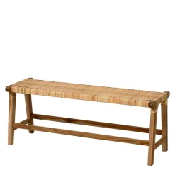 Sale Bank aus Rattan Geflecht & Teak Holz - Thani Sitzbank