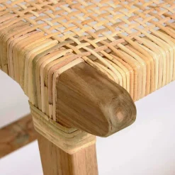Sale Bank aus Rattan Geflecht & Teak Holz - Thani Sitzbank