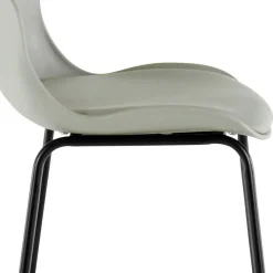 Barstuhl in Grau und Schwarz - Cavanna (2er Set) Hocker