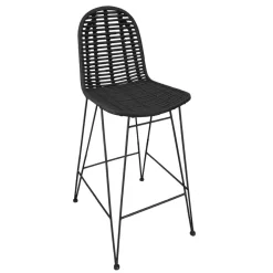 Best Barstuhl Makarona aus Rattan Hocker