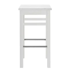 Best Bartisch und Barhocker in Weiß - Zanaris (dreiteilig) Sitzgruppe