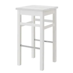 Best Bartisch und Barhocker in Weiß - Zanaris (dreiteilig) Sitzgruppe