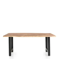 Sale Baumkanten Tischgruppe Set - Bryan (fünfteilig) Sitzgruppe