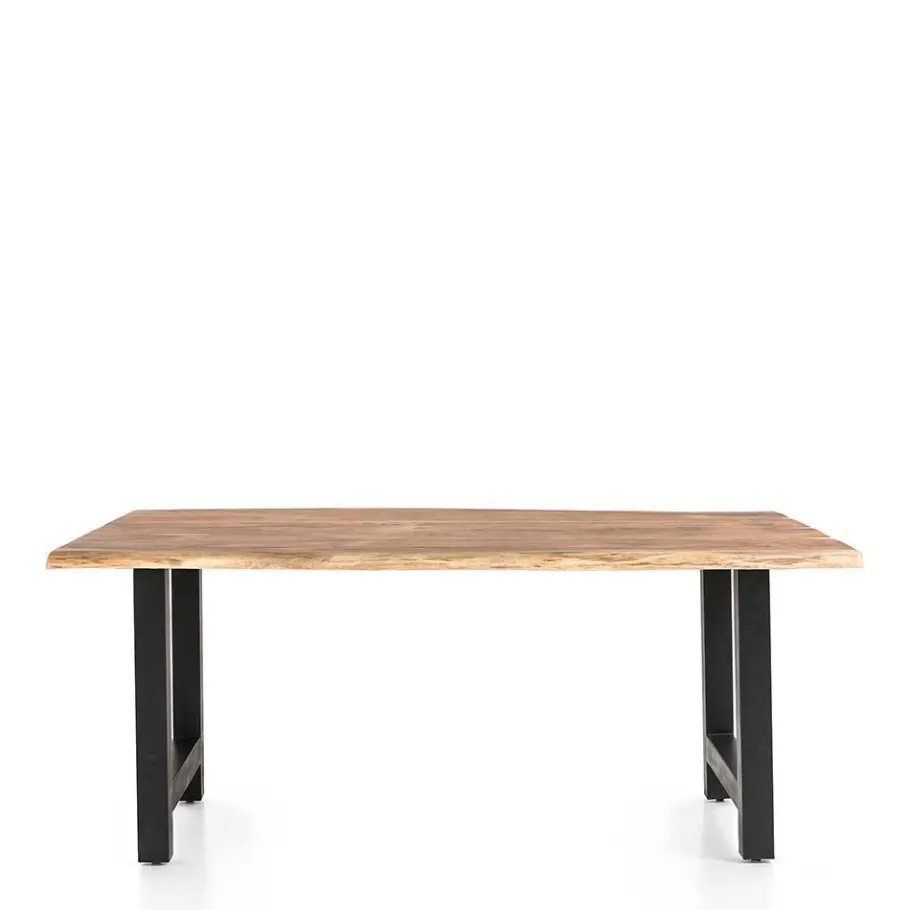 Sale Baumkanten Tischgruppe Set - Bryan (fünfteilig) Sitzgruppe