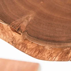 Baumscheiben Wandboards aus Akazie Massivholz - Tofana (dreiteilig) Regale