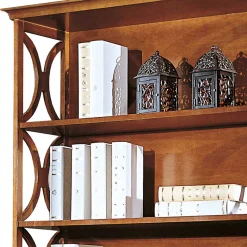 Clearance Bücher Regal in Nussbaum Braun - Exotica Regale