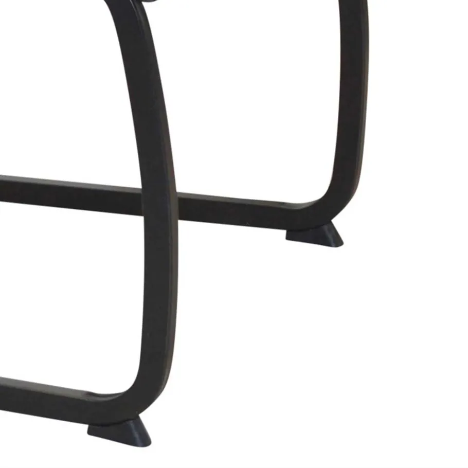 Clearance Beton Optik Tisch & Schwingstühle - Grenados (fünfteilig) Sitzgruppe