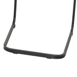 Clearance Beton Optik Tisch & Schwingstühle - Grenados (fünfteilig) Sitzgruppe