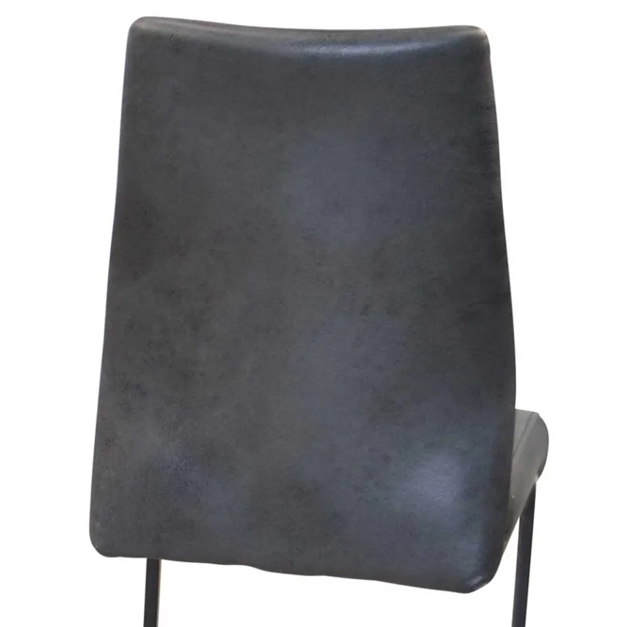 Clearance Beton Optik Tisch & Schwingstühle - Grenados (fünfteilig) Sitzgruppe