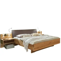 Clearance Bett & Nachtkommoden Kombi - Silberto (dreiteilig) Betten