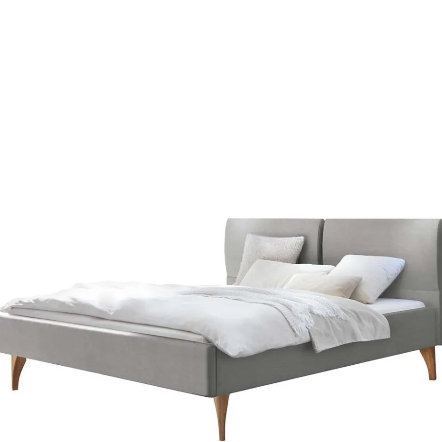 Best Bett im Skandinavischen Stil in Grau - Zeilo Betten