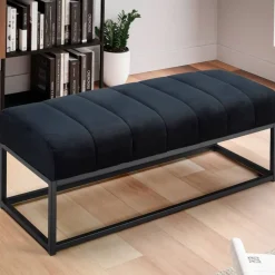 Sale Bettbank in Schwarz - Ennis Sitzbank