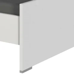 Best Bettgestell in Holz verwittert Eiche Dekor - Liesca Betten