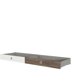 Best Bettgestell in Holz verwittert Eiche Dekor - Liesca Betten